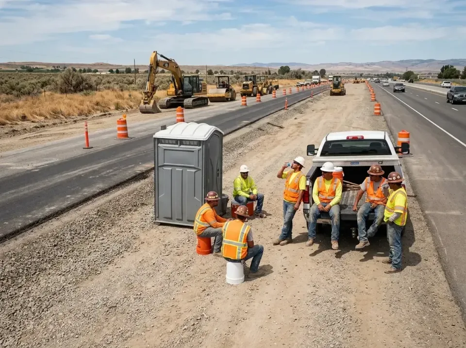 highway-road-construction-crew-007 — frequently asked questions, Porta Potty and Restroom Rentals in Homer, AK